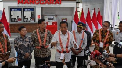 Tingkatkan Kinerja Stasiun Manggarai, Presiden Resmikan Pengembangan Stasiun Manggarai Tahap 1