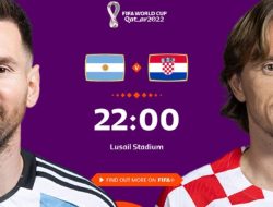 Semifinal Piala Dunia 2022, Argentina VS Kroasia