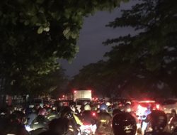 Kawasan Gedebage Banjir Timbulkan Sejumlah Kemacetan