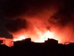 Kebakaran di Gudang Mainan Babakan Ciparay