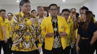 Ridwan Kamil Resmi Bergabung dengan Partai Golkar