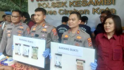 Polisi Tangkap Pencuri Sepeda Motor NMAX di Cirebon