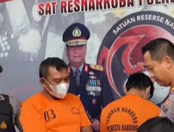 Sat Narkoba Polresta Bandung Ungkap Kasus Penanam Ganja di Rumah Kosong