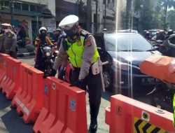Sejumlah Ruas Jalan di Kota Bandung Ditutup