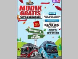 Polres Sukabumi Buka Layanan Mudik Gratis 2023, Segera Daftar