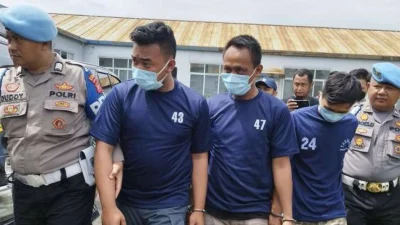 Polresta Bandung Tangkap Tiga Pencuri Besi Proyek Kereta Cepat Jakarta-Bandung (KCJB)