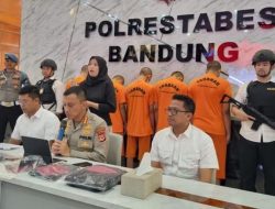 Geng Motor Bentrok di Cibeunying Kota Bandung, 5 Orang Diamankan Polisi