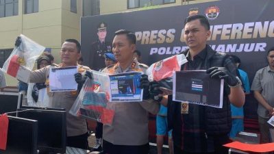 Sindikat Judi Online Internasional Diringkus Polres Cianjur