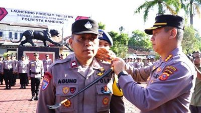 Petugas Kepolisian Akan Ditempatkan di Setiap RW di Kabupaten Bandung