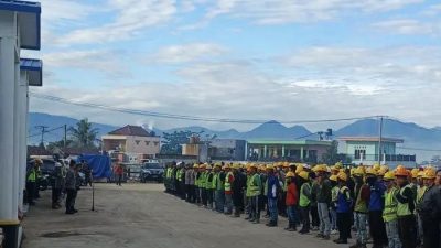 Polrestabes Bandung Sosialisasikan Ancaman Pidana Terkait Pencurian Material Proyek