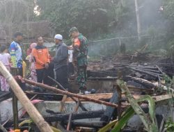 Rumah di Ciambar Sukabumi Ludes Terbakar, Diduga Terjadi Akibat Korselting Listrik