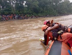 2 Orang Anak Perempuan Hilang Tenggelam di Sungai Cimandiri Sukabumi