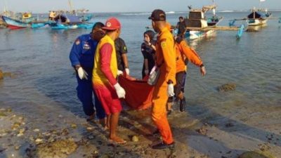 Wisatawan Tenggelam di Pantai Pasir Putih Sukabumi