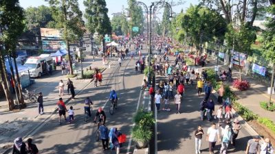 Car Free Day (CFD) Dago Kota Bandung Kembali Digelar