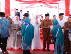 Bupati Pangandaran Melepas Jemaah Haji Kabupaten Pangandaran Tahun 1444 H/2023