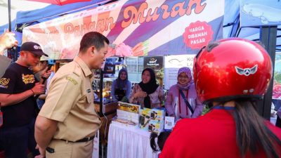 Stabilkan Harga Pangan Jelang Iduladha, Pemkot Bandung Gelar Gerakan Pangan Murah Plus+