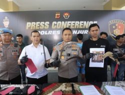 Polres Cianjur Berhasil Meringkus Dua Pelaku Pembacokan di Takokak