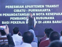 Gubernur Jawa Barat Resmikan Apartemen Transit di Desa Cilandak Purwakarta