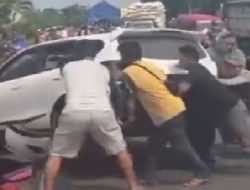 Tabrakan Beruntun Terjadi di Jalan Raya Lingkar Timur, Satu Orang Luka Ringan