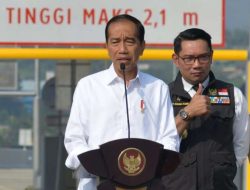 Presiden Jokowi Resmikan Tol Bocimi Seksi 2