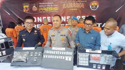 Operasi Antik Lodaya, 11 Tersangka Diringkus Satnarkoba Polresta Cirebon