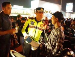 Puluhan Sepeda Motor Dengan Knalpot Bising di Razia
