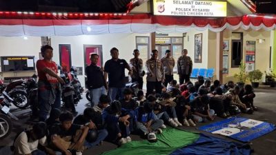 Diduga Hendak Tawuran, Polisi Amankan Sekolompok Remaja