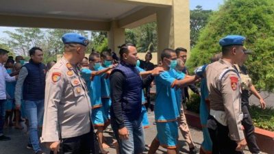 Polres Cianjur Tangkap Komplotan Pencuri Hewan Ternak