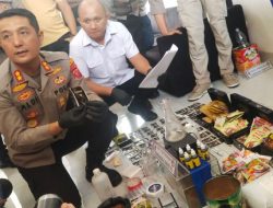 Polisi Gerebek Rumah Produksi Tembakau Sintetis di Cimahi