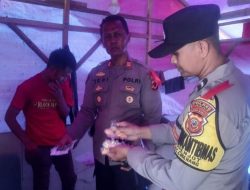 Polisi Amankan Penjual Obat Terlarang di Tenda Bekas Pengungsi Gempa Cianjur