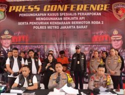 Polisi Berhasil Tangkap Komplotan Pelaku Perampokan Bersenjata Api