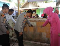 Polres Cianjur Sediakan Sumur Bor Untuk Warga yang Kesulitan Air di Cianjur