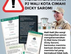 Pemkot Cimahi Ingatkan Masyarakat Waspadai Aksi Penipuan Mengatasnamakan Pejabat