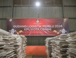 Pj Wali Kota Cimahi Tinjau Langsung Gudang Logistik Pemilu 2024