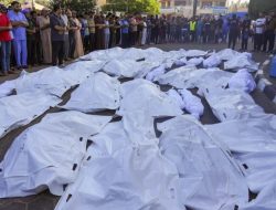 Sebulan Serangan Israel ke Gaza 10.000 Lebih Warga Palestina Tewas