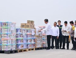 Solidaritas Masyarakat Indonesia, Presiden Jokowi Lepas Bantuan untuk Palestina