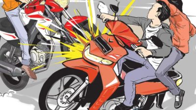 Kecelakaan lalu lintas Terjadi di Jalan Raya Bandung-Sumedang