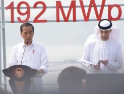 Presiden Joko Widodo Resmikan PLTS Terapung Cirata Kabupaten Purwakarta