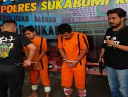 Polisi Tangkap Dua Pelaku Pembunuh Sopir Taksi Online di Sukabumi