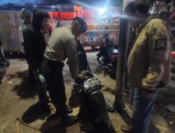Operasi Keamanan Polsek Ujung Berung Razia Senjata Tajam, Knalpot Bising, dan Geng Motor