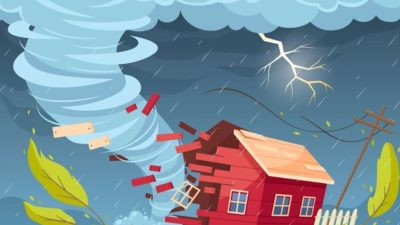 Angin Puting Beliung Terjang Kabupaten Bandung,  90 Rumah Rusak