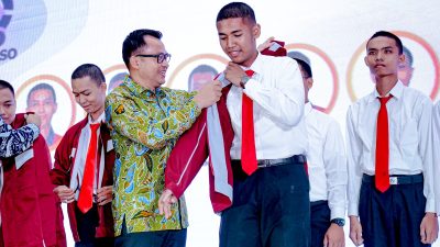 Pelepasan Siswa SMK Mitra Industri MM2100 Siap Jalani Magang di Jepang