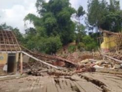 Bencana Tanah Bergerak di Kampung Cigombong, 192 Warga Mengungsi