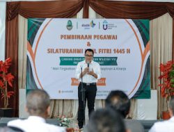 Kadisdik Jabar Memberikan Pesan Bermakna Dalam Acara Pembinaan Pegawai & Silahturahmi Idulfitri 1445 H