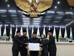 Perda P2APBD Provinsi Jabar TA 2023 Disahkan Setelah Rapat Paripurna