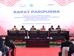 120 Anggota DPRD Provinsi Jawa Barat Periode 2024-2029 Resmi Dilantik
