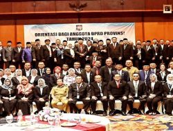 Anggota DPRD Provinsi Jawa Barat Periode 2024-2029 Ikuti Orientasi di Jakarta
