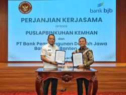 bank bjb Perkuat Sinergi dengan Kemhan Melalui Penandatangan Nota Kesepahaman Mengenai Jasa Produk Keuangan