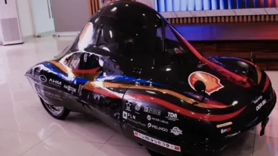 Tim Sapuangin ITS Luncurkan Urban XI EVO 5, Siap Berlaga di Shell Eco Marathon 2026