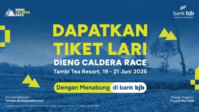 Menabung di bank bjb Bisa Dapat Kesempatan Ikut Dieng Caldera Race 2026